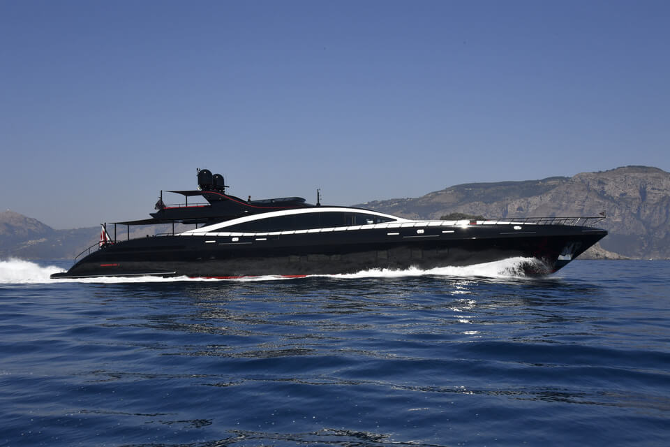 black legend motor yacht